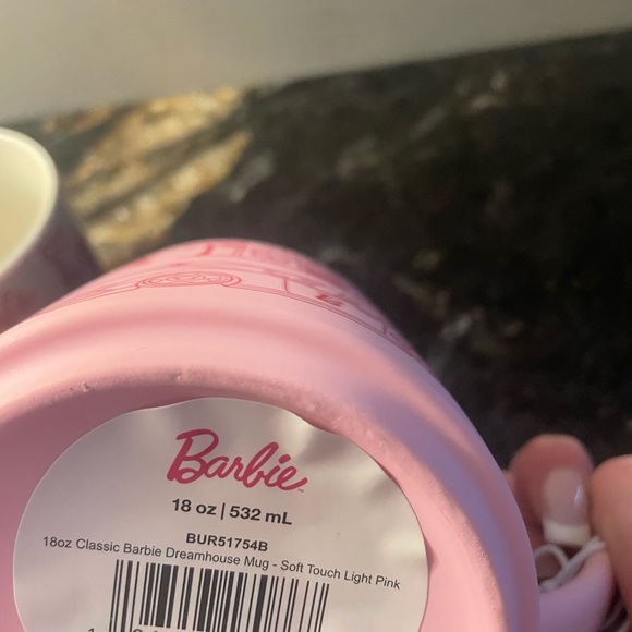 Barbie Mug Matte Pink - Picture 3 of 3